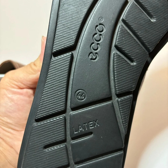 ECCO Men’s Brown Classic Moc Slip-on Driving Loafers US Size 10 10.5 /EU Size 44 - Picture 9 of 11